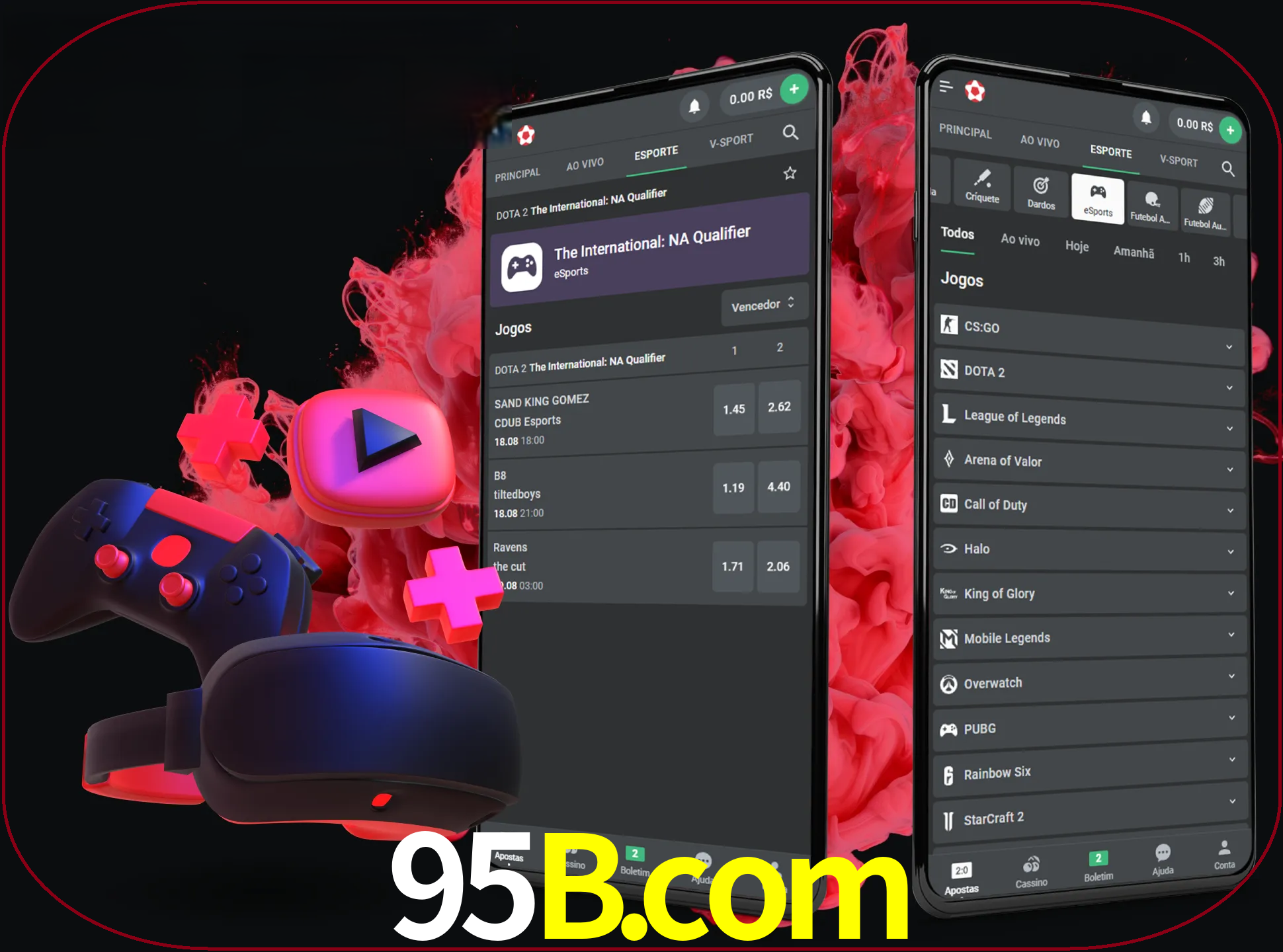 Para ter a aplicação móvel 95b no seu smartphone, basta descarregar o ficheiro apk e seguir as instruções.